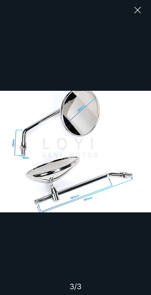 오토바이 백미러 bwinboy--2