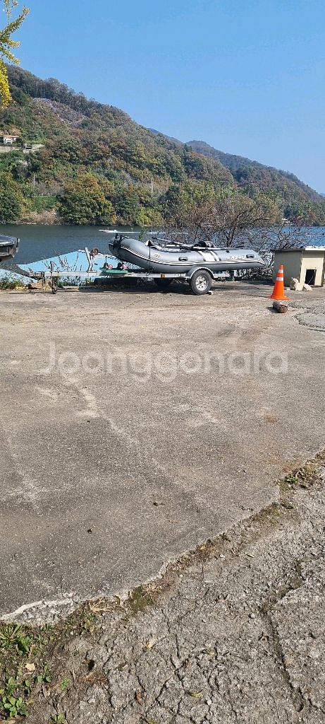 스네이크헤드340보트 블랙바이슨9.8마력 핸드가이드풀셋--9