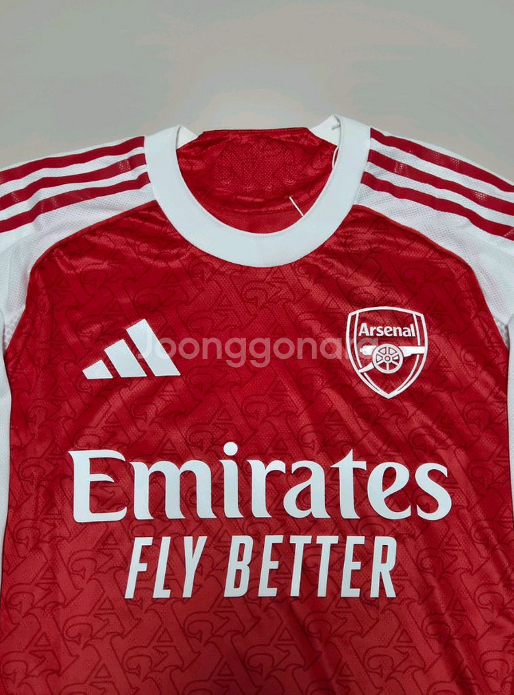 25 26 아스날 홈 요케레스 긴팔 유니폼 XL--2