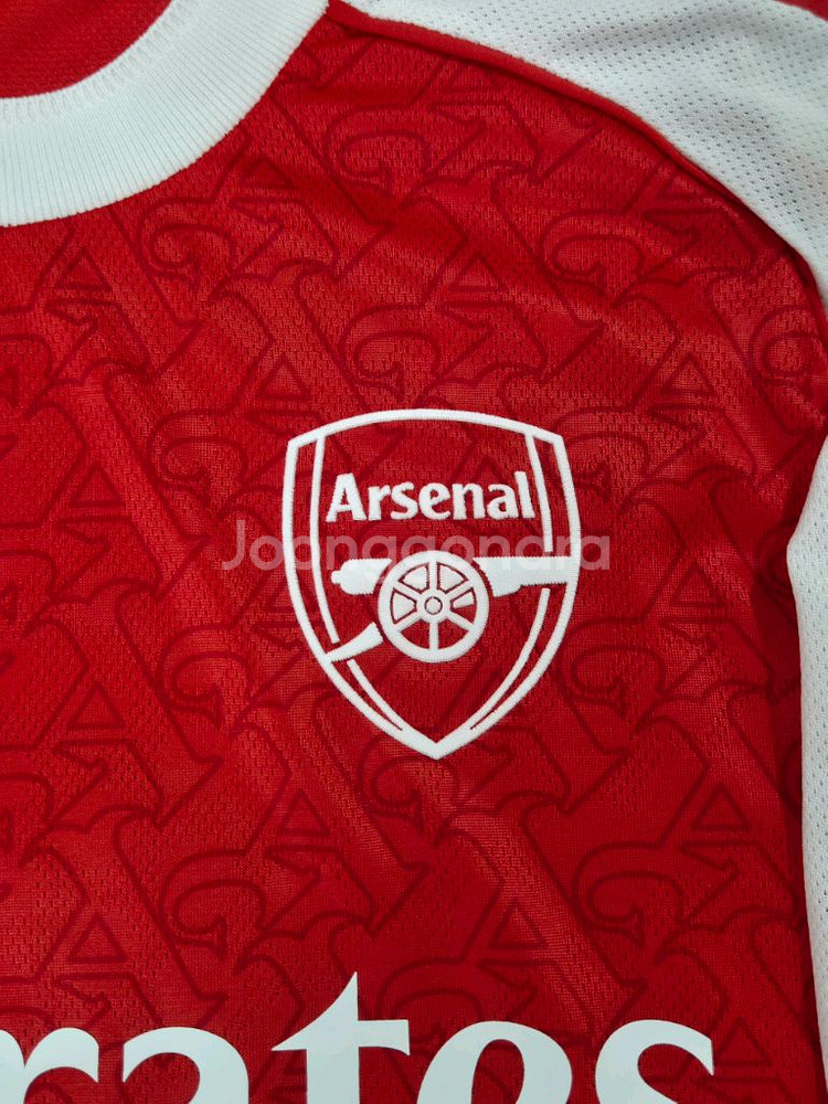 25 26 아스날 홈 요케레스 긴팔 유니폼 XL--3
