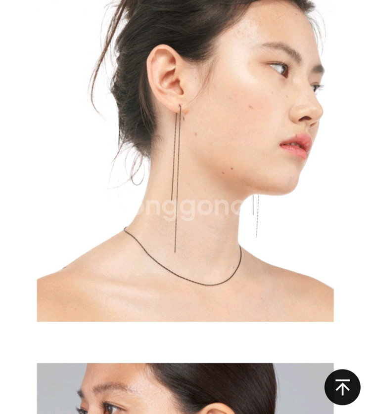 이태리 페르테 14k 블랙 금목걸이 725,000--1