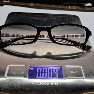 블랙 프레임 스트라이프 일본 안경 레트로 안경테