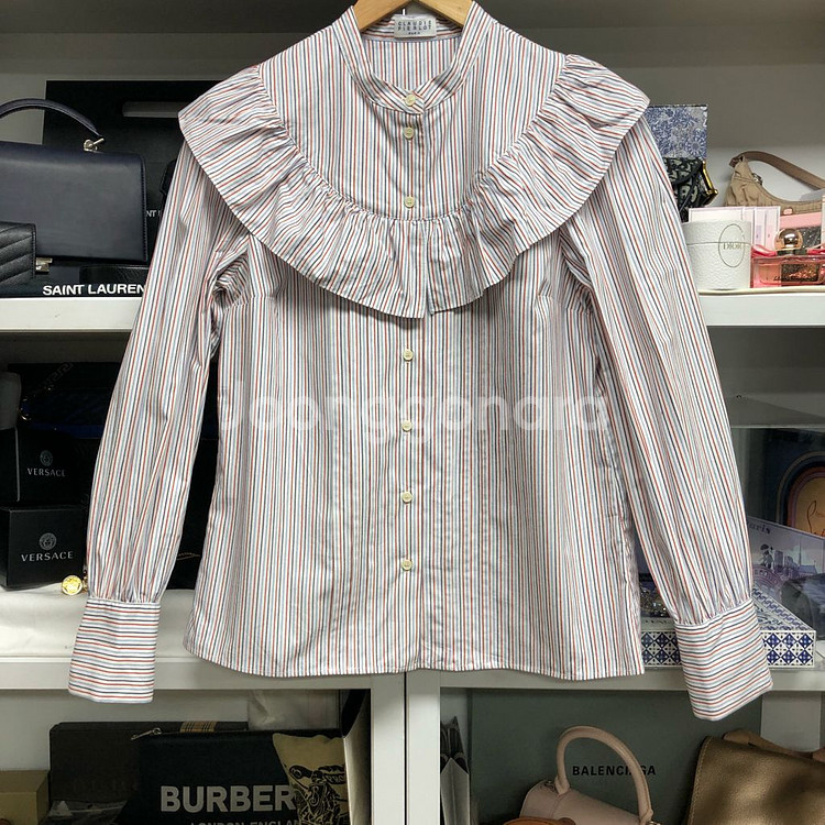 CLAUDIE PIERLOT 끌로디피에로 프릴 블라우스--3