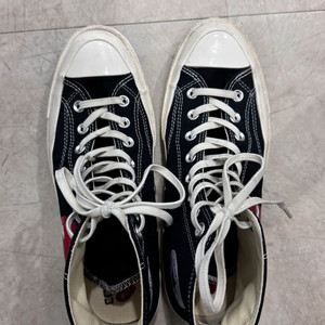 꼼데 컨버스 하이 블랙 270