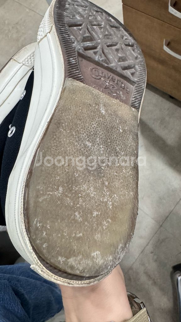 꼼데 컨버스 하이 블랙 270--3