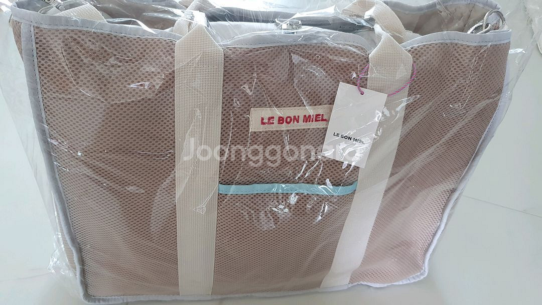 르봉미엘 메쉬 쇼핑백--0