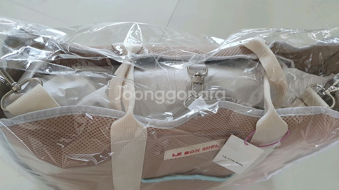 르봉미엘 메쉬 쇼핑백--1