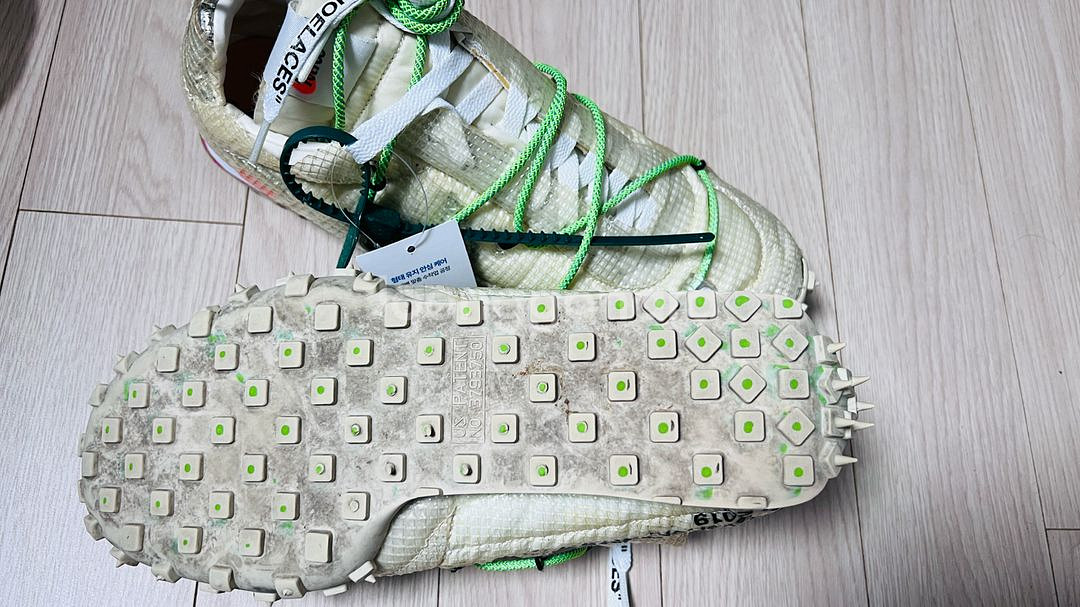 나이키 오프화이트 와플레이서 270(280)--5