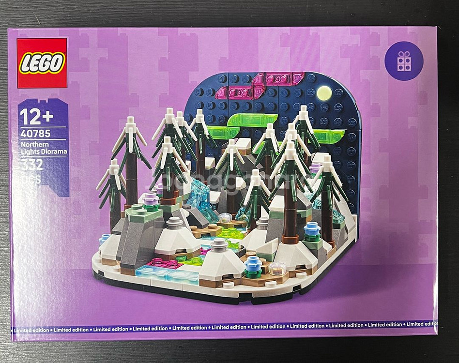 레고40785 북극광 디오라마--0