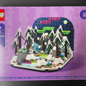 레고40785 북극광 디오라마