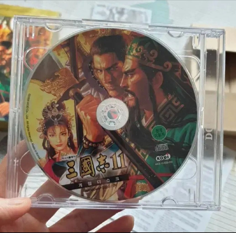 고전 pc 게임 코에이 koei 삼국지 11 정발 한글--3