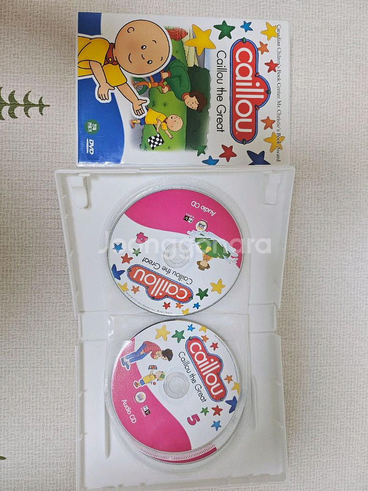 까이유 dvd + cd 3세트--1