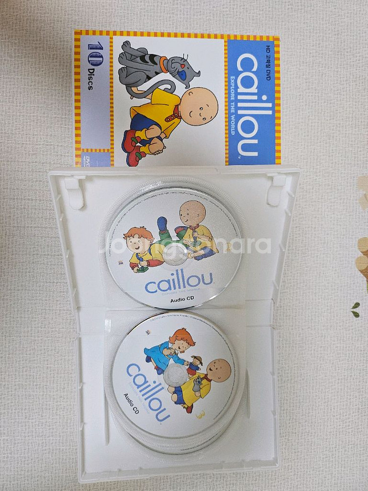 까이유 dvd + cd 3세트--3