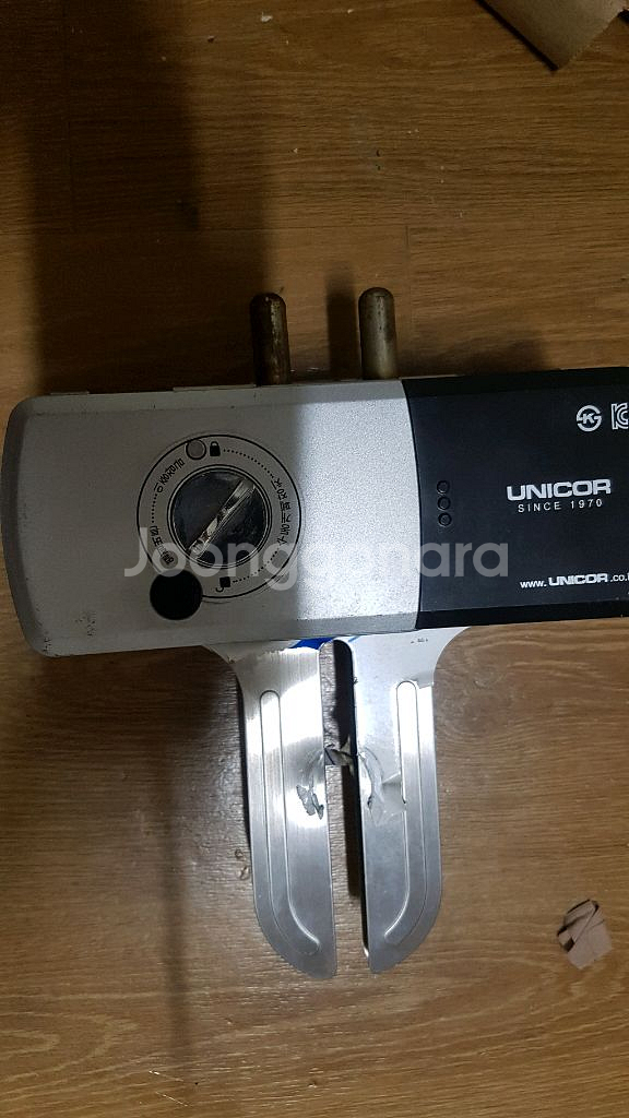 유리문 도어락 단문형--1