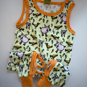 던스 노란돼지 덩가리 74