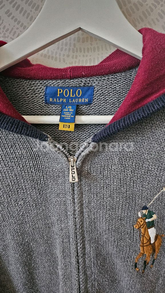 폴로 랄프로렌키즈 니트후드집업&데님팬츠 (초등고학년)--4