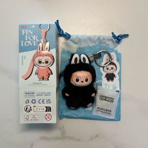 팝마트 미니라부부 내마음속 비밀번호 키링 R(블랙)