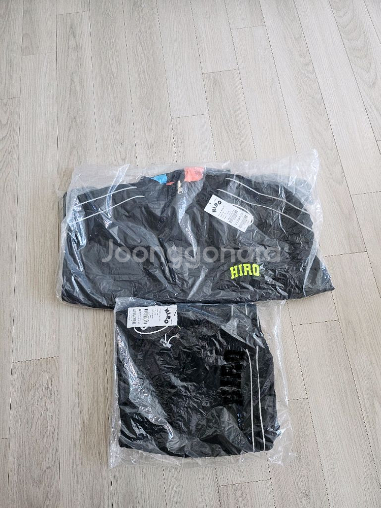 히로 3M리버서블 윈드브레이커,파이핑 조거팬츠 160--0