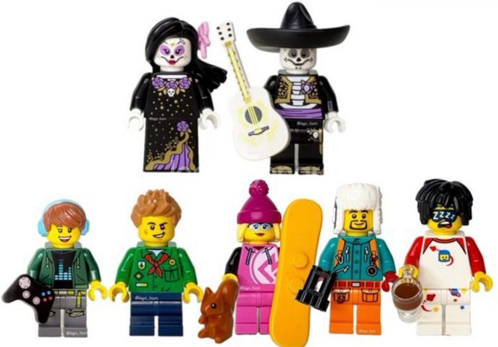 레고 BAM 미니피겨 10월 신상 7종--1