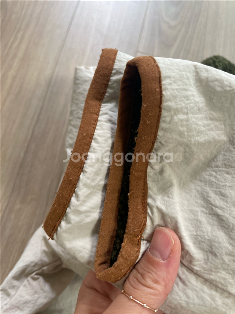 보보쇼즈 양면 리버시블 양털 자켓 8-9--2
