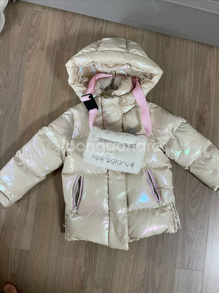 뉴발란스 덕다운 오로라 패딩 100--0