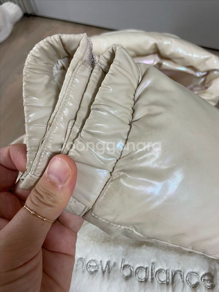 뉴발란스 덕다운 오로라 패딩 100--3