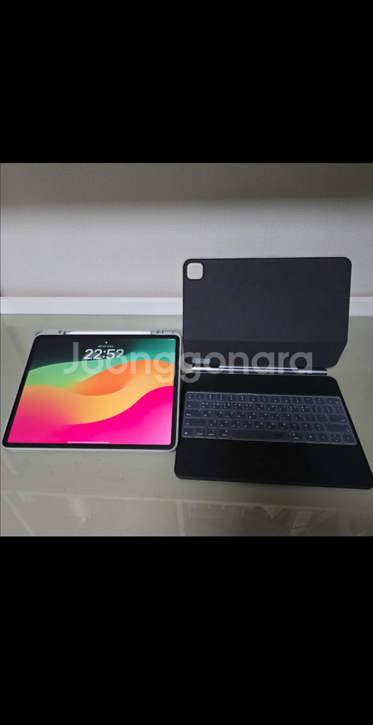 아이패드 프로 6세대 12.9 (512GB)+매직키보드--0