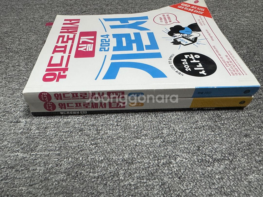 시나공 워드프로세서 필기, 실기 책--1