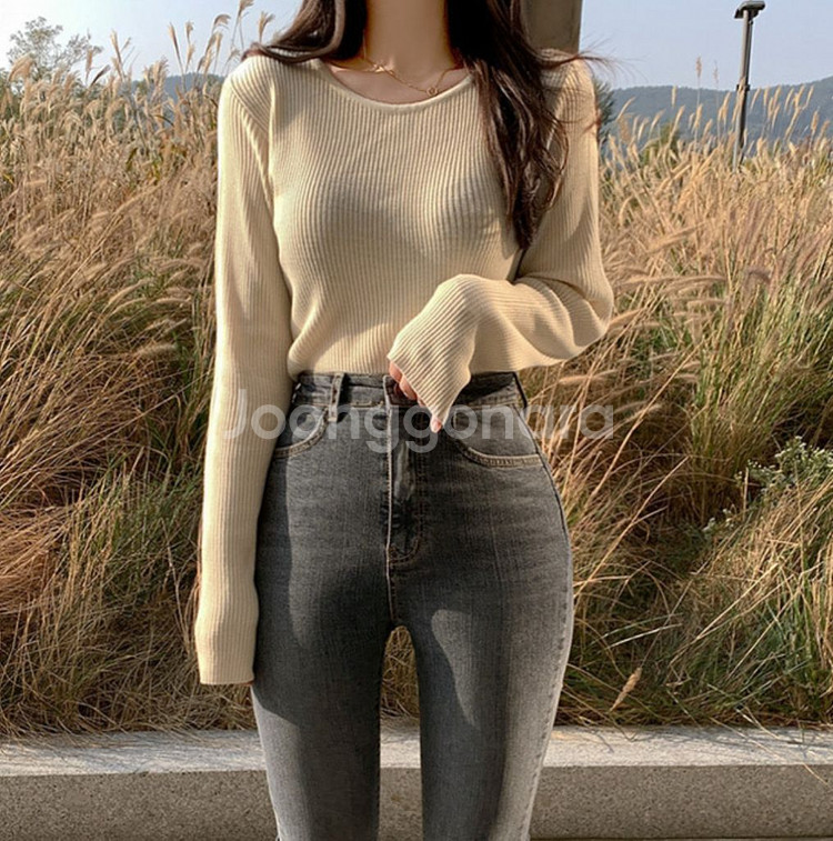 자체제작 데님 부츠컷 청바지 M 기모안감--4