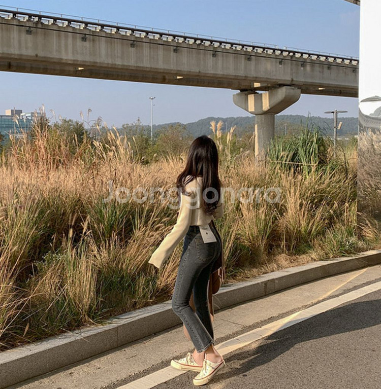 자체제작 데님 부츠컷 청바지 M 기모안감--1