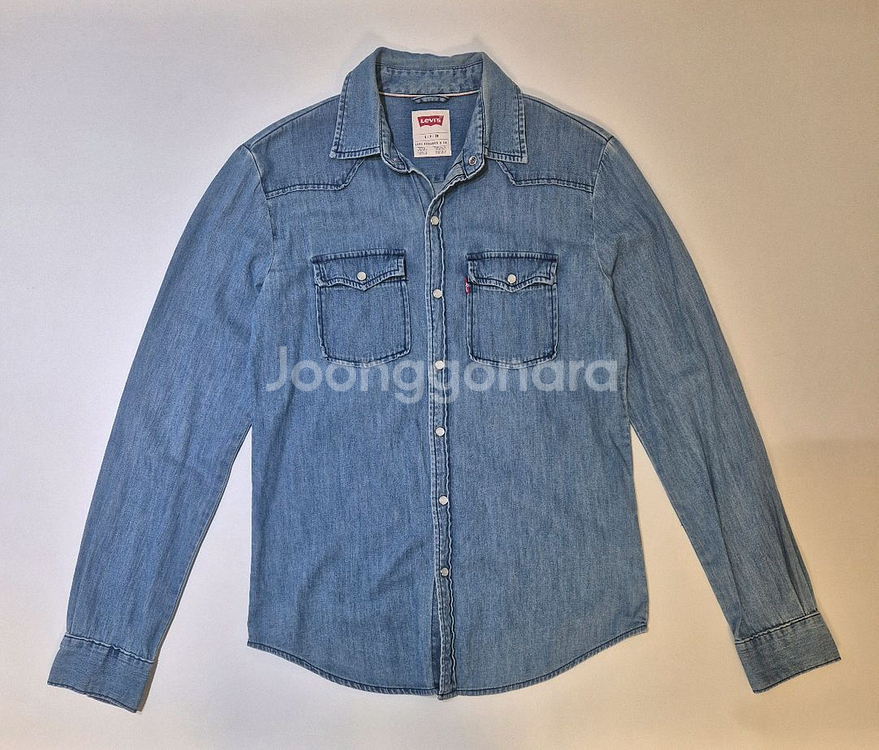 리바이스 웨스턴 데님 셔츠--0