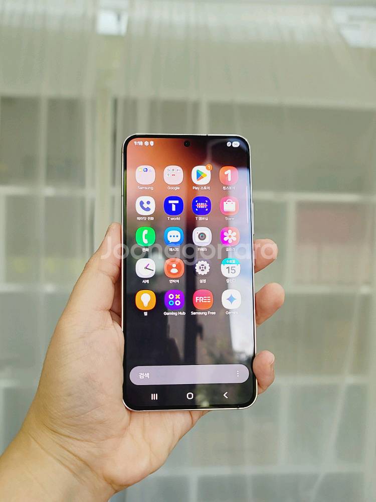 갤럭시 s22 핑크 색상--6