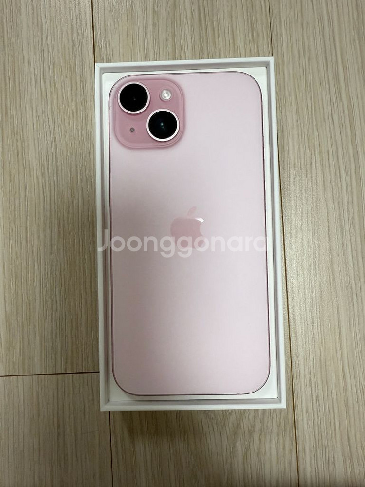 아이폰 15 핑크 128GB--4
