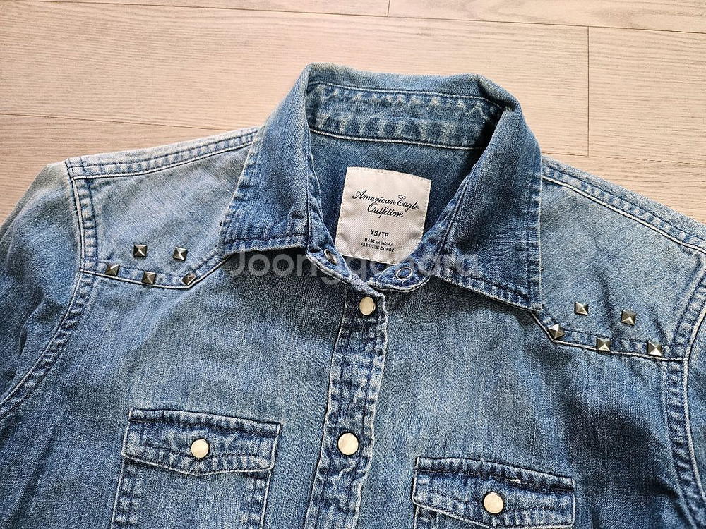 American Eagle 아메리칸이글 청남방데님 셔츠--3