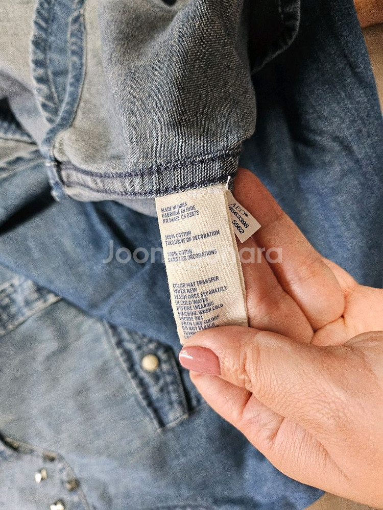 American Eagle 아메리칸이글 청남방데님 셔츠--5