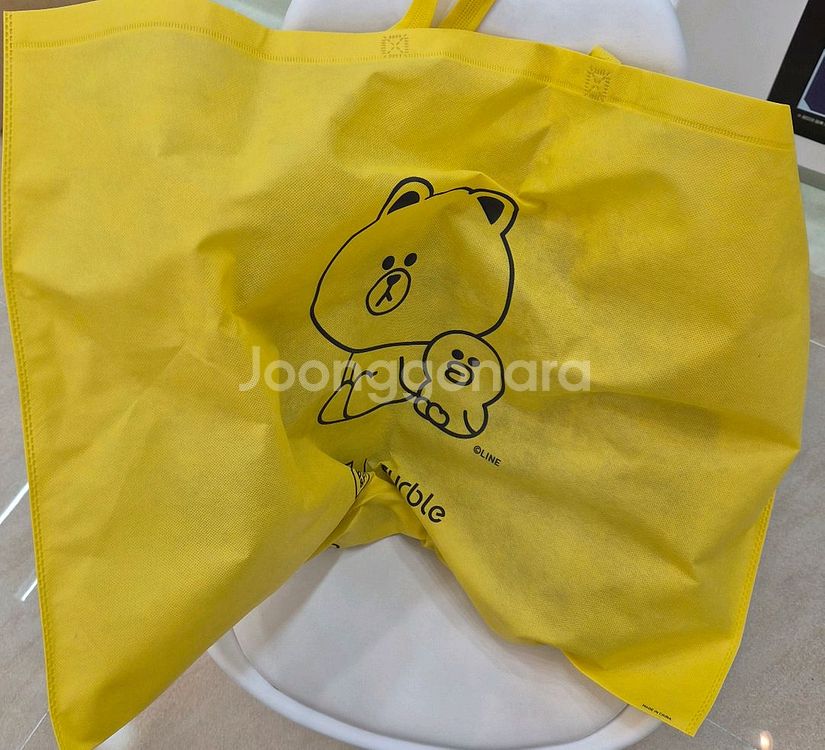 커블체어 라인프렌즈 새상품--3