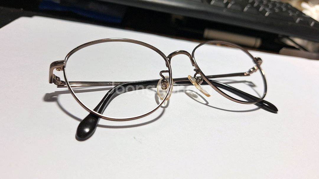 샤르망 CH1228 빈티지 라운드 안경 안경테 일본명품--0