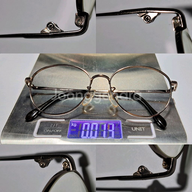 샤르망 CH1228 빈티지 라운드 안경 안경테 일본명품--9