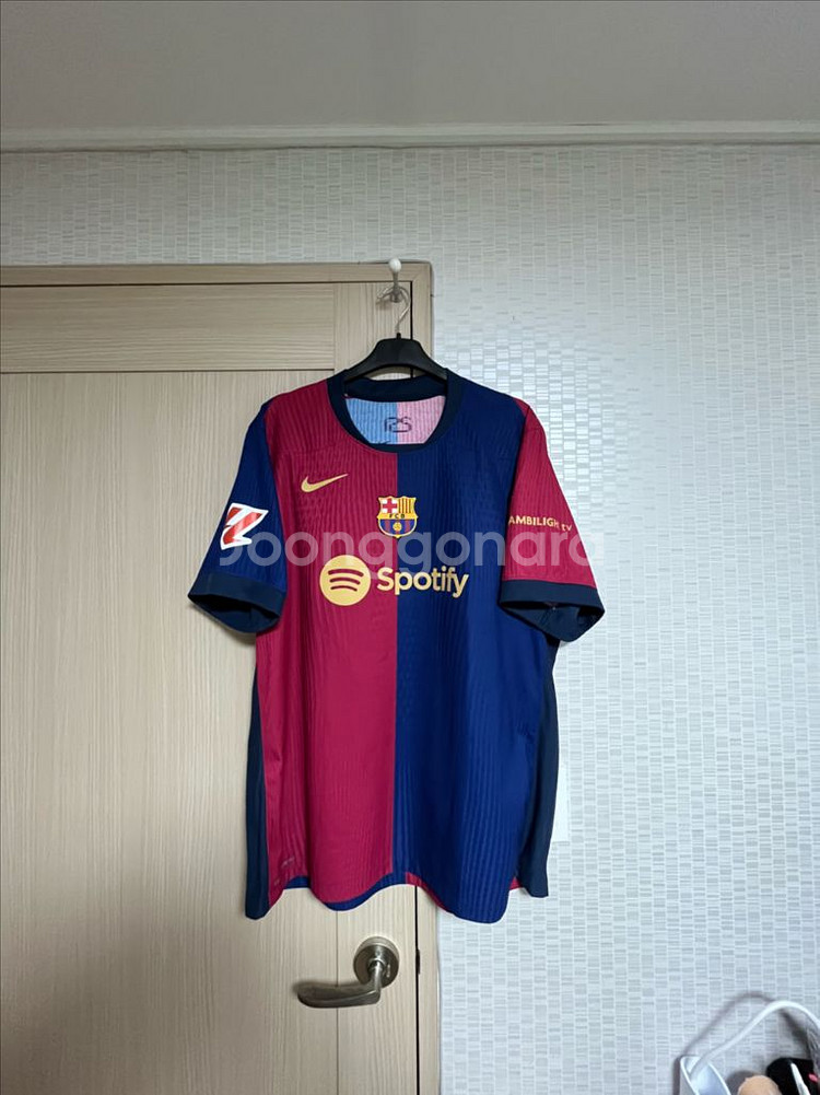 [2XL] 바르셀로나 24-25 홈 어센틱 유니폼 야말--0