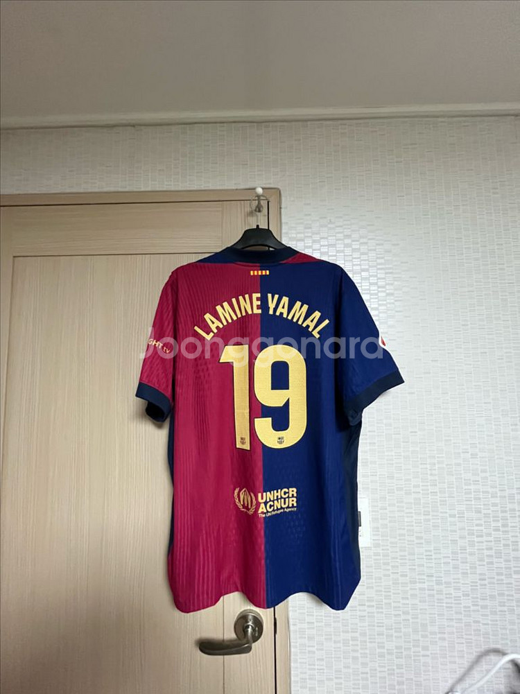 [2XL] 바르셀로나 24-25 홈 어센틱 유니폼 야말--1