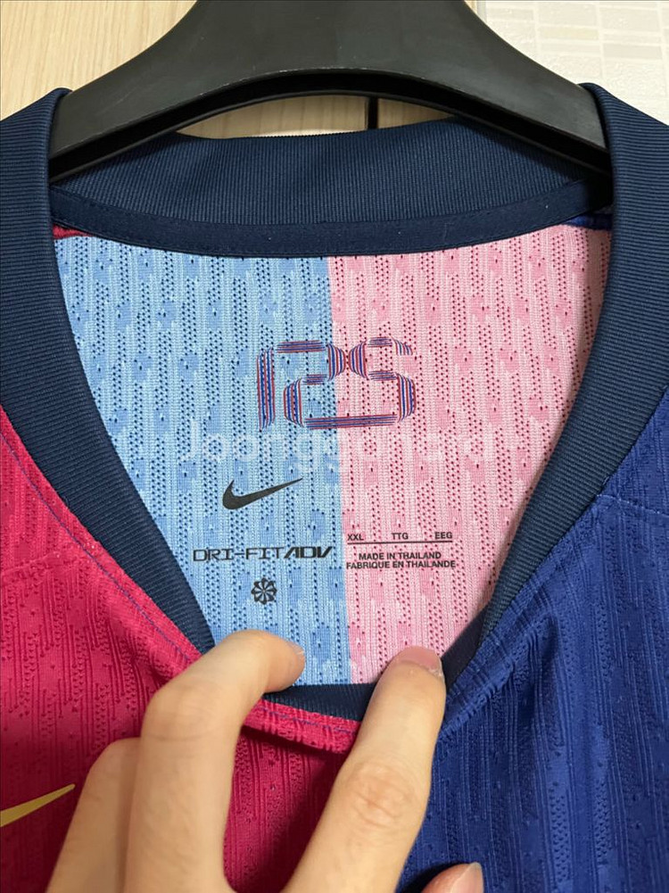 [2XL] 바르셀로나 24-25 홈 어센틱 유니폼 야말--4