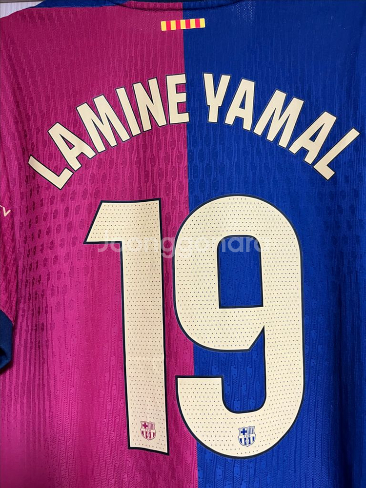 [2XL] 바르셀로나 24-25 홈 어센틱 유니폼 야말--9