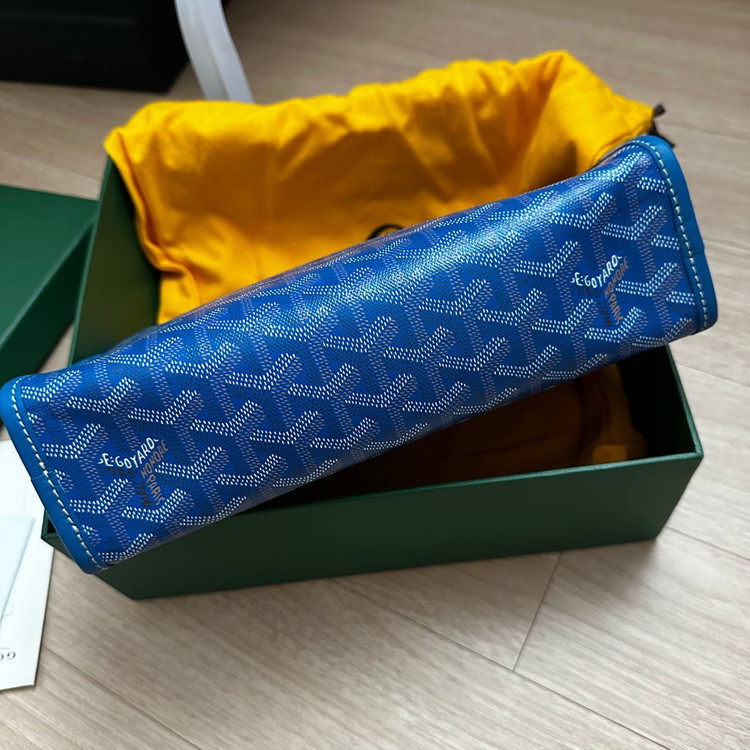 주방스 클러치 블루 (새제품)--4