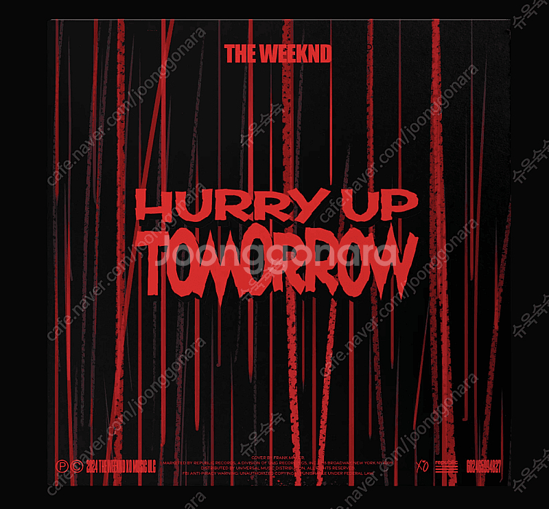 더 위켄드 lp vinyl 바이닐 the weeknd--3