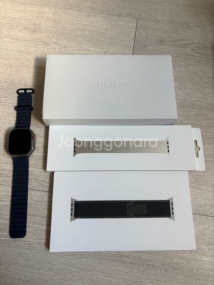 애플워치 울트라2 49mm 티타늄 풀박스--0