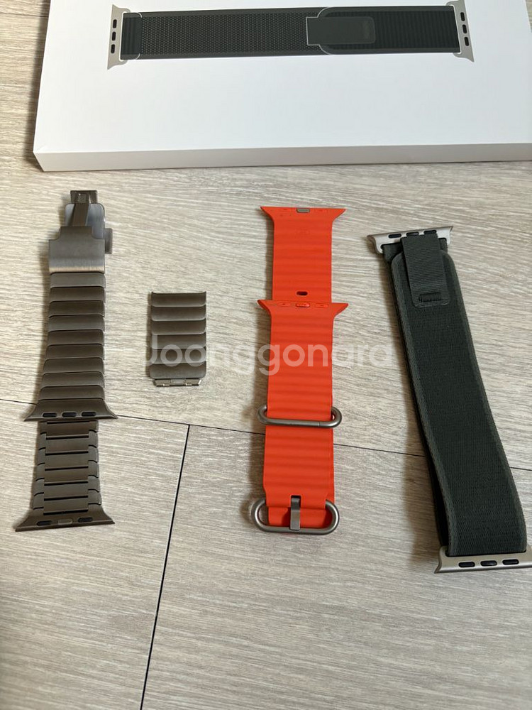 애플워치 울트라2 49mm 티타늄 풀박스--7