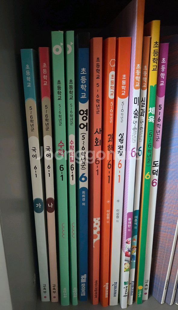 6학년1학기 교과서 새책--0