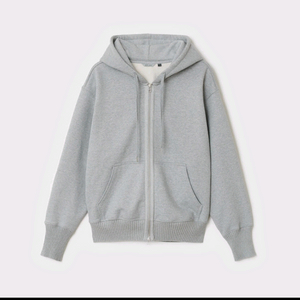 벨리에 후드집업 네이비,회색 105 사이즈