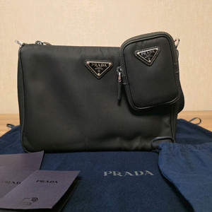프라다 리나일론 크로스백