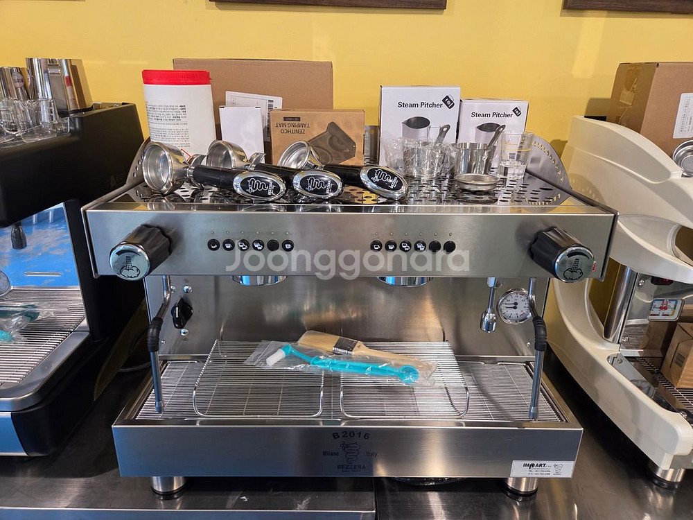 이태리 베제라 B2016 커피머신,업소용 커피머신--1